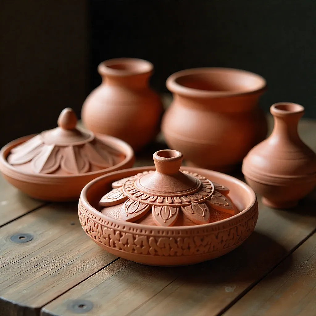 Decorative ceramic pieces